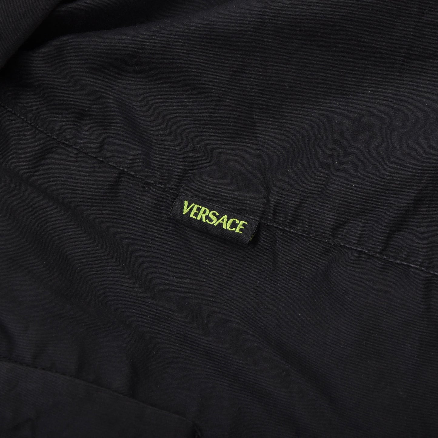 Versace Jeans Couture Leichte Jacke Größe S Brust ca. 56,5 cm - Schwarz