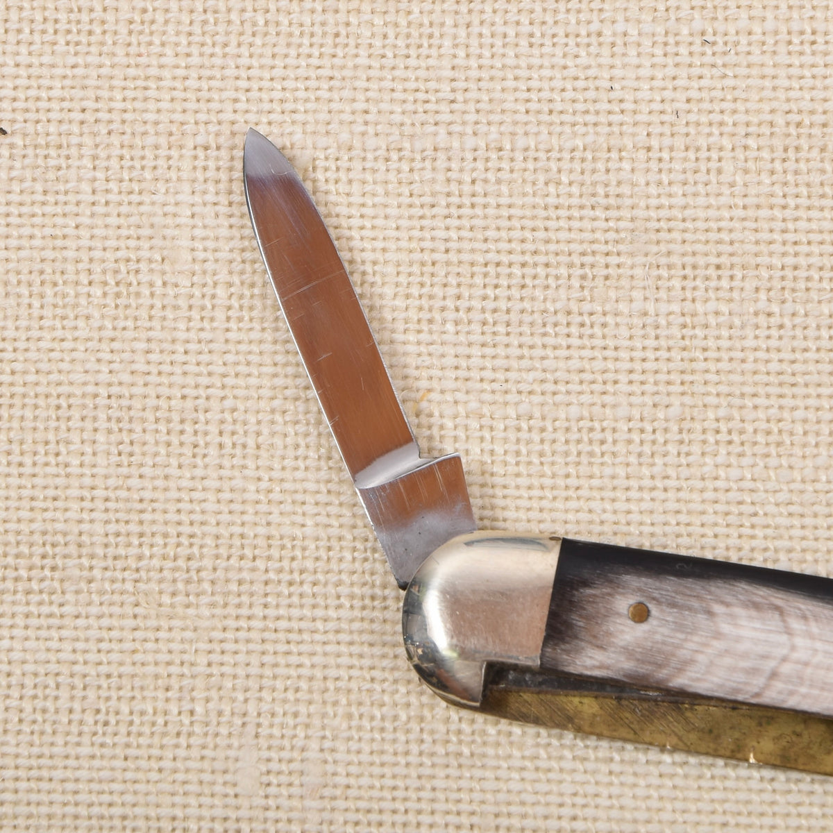 Vintage Friedrich Hartkopf Solingen Taschenmesser mit Horngriff