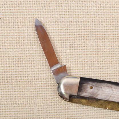 Vintage Friedrich Hartkopf Solingen Taschenmesser mit Horngriff