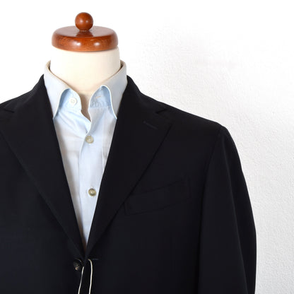 Boglioli Wool Jacket Size 48 Chest ca. 52cm - Navy Blue