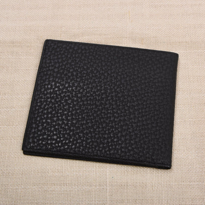 NOS Scotch Grain Leder Brieftasche - Schwarz