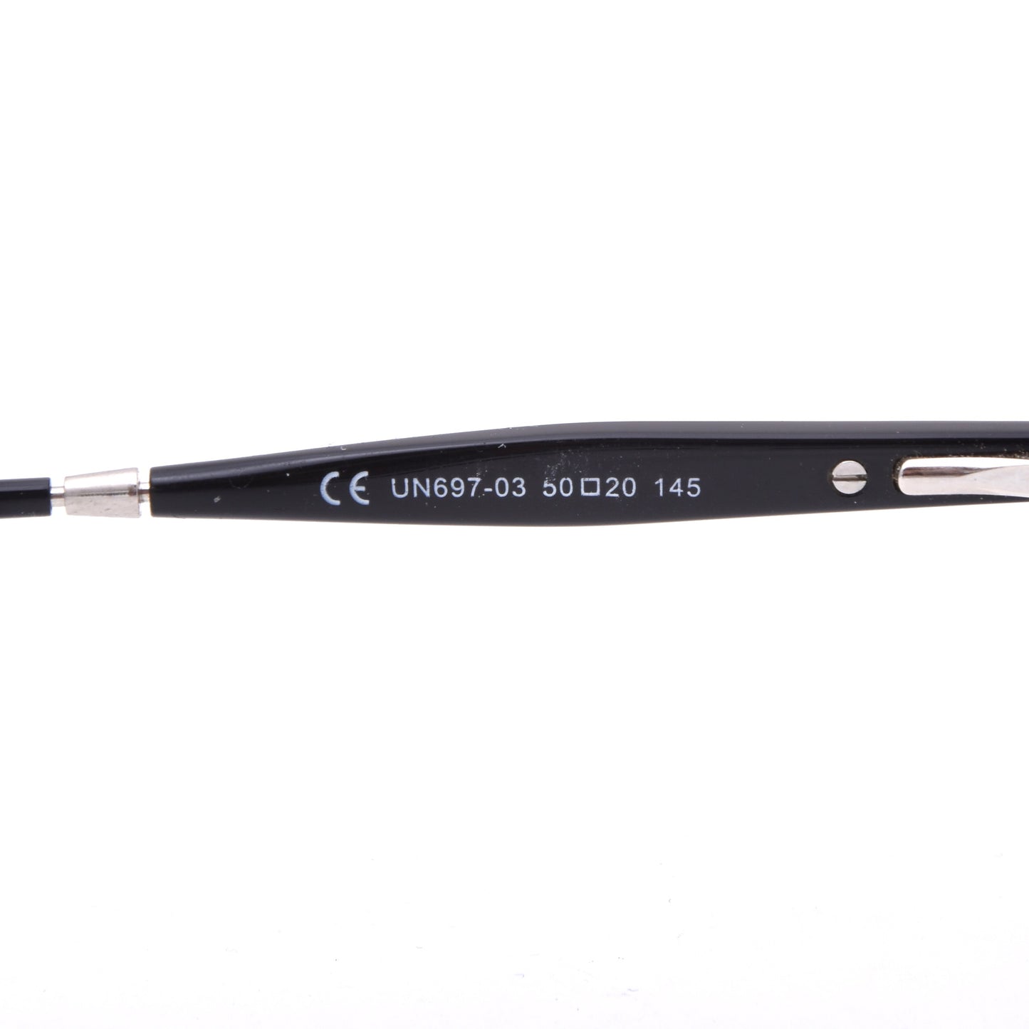 NWOT Vienna Design Frames Mod. UN697 - Silber/Schwarz