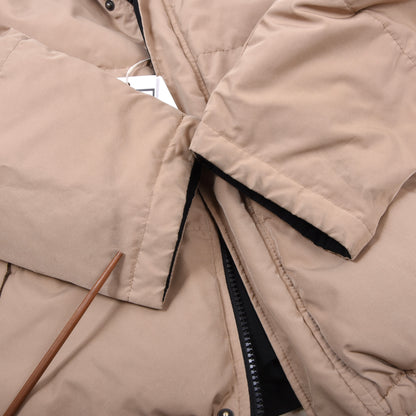 Vintage Polo Ralph Lauren Reversible Daunen Pufferjacke Gr. M - Beige/Schwarz