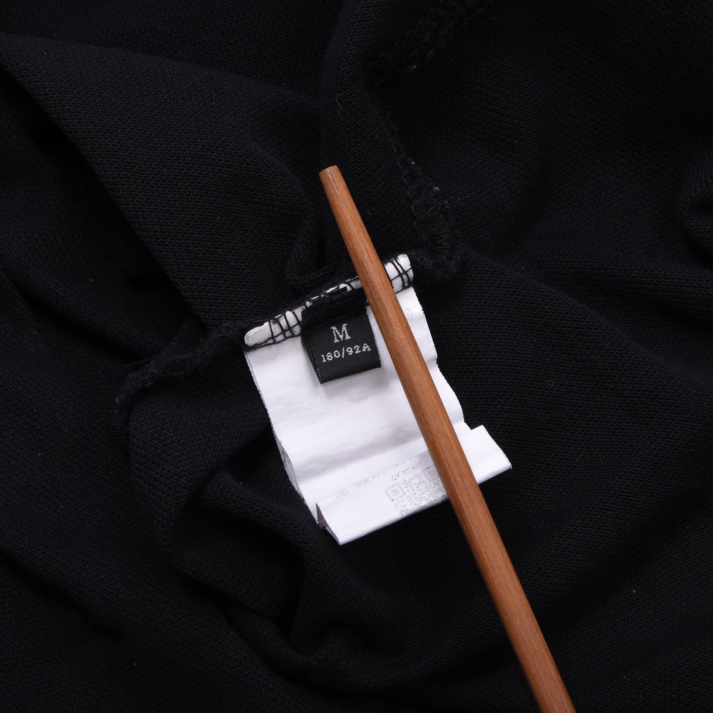 Versace Spellout Poloshirt Größe M Taylor Passform ca. 53,5 cm – Schwarz