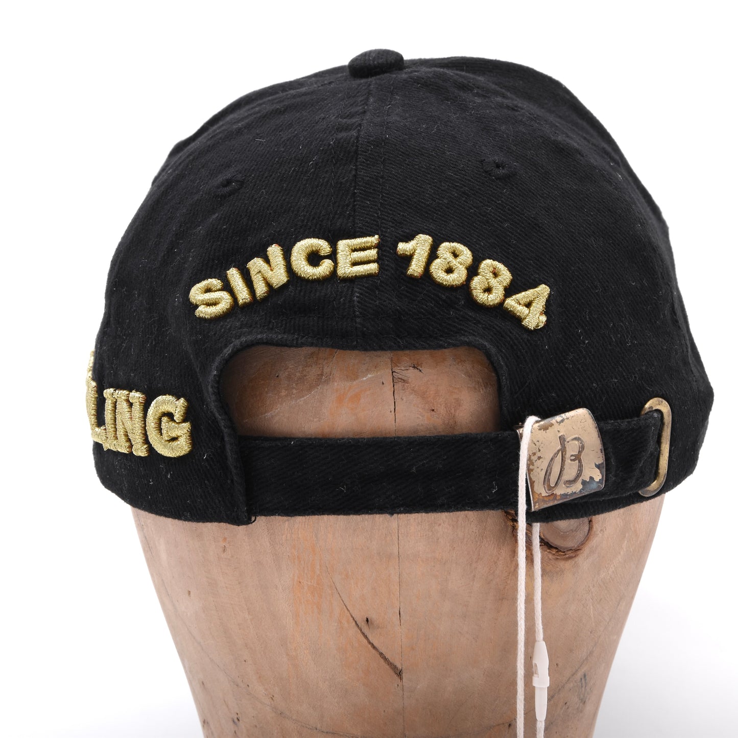 Breitling 130 Jahre Jubiläums-Baseballmütze Einheitsgröße – Schwarz/Gold