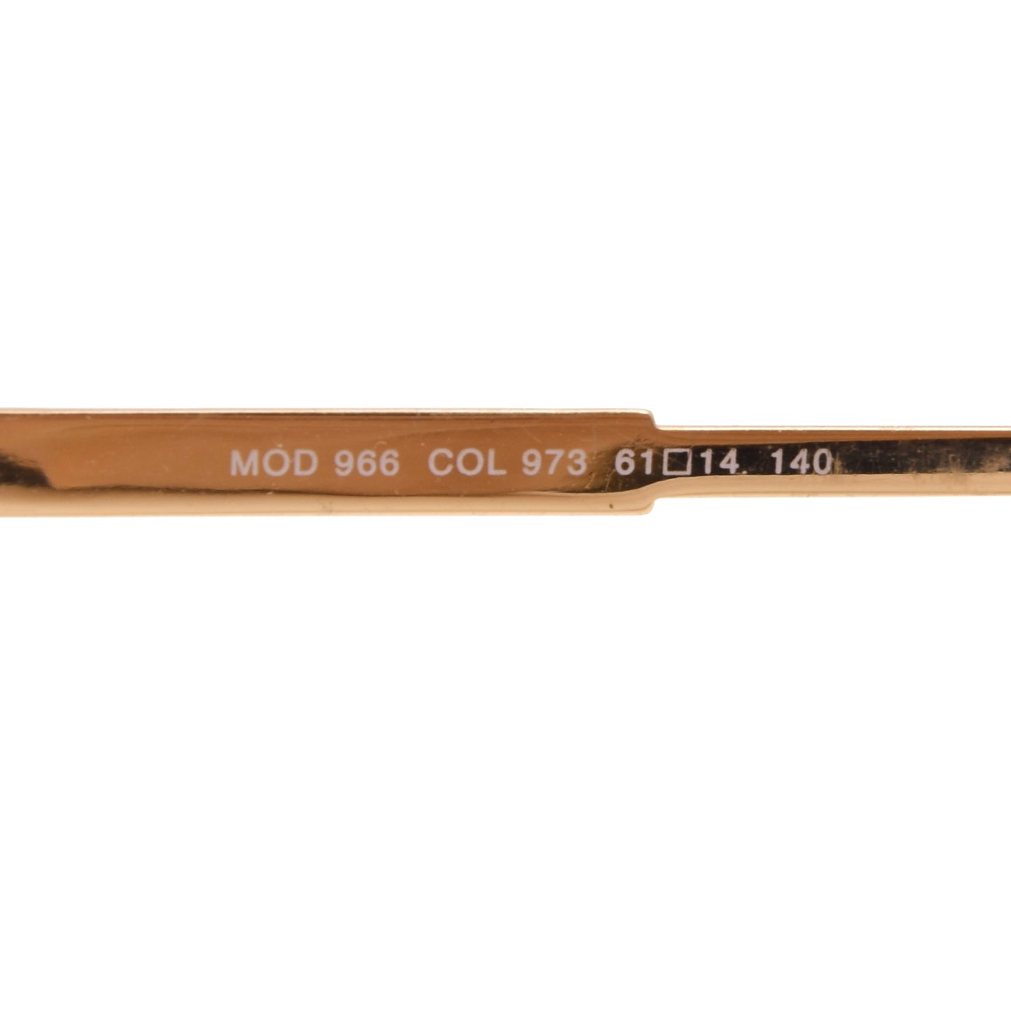 Cazal Mod. 966 Col. 973 Sonnenbrille - Gold