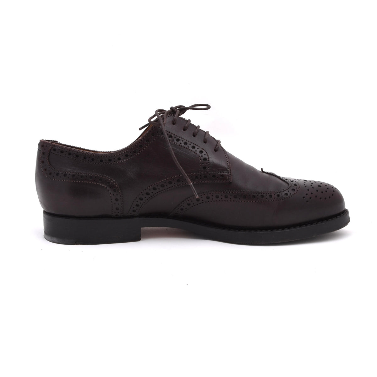 Lederer Brogue Shoes Size42 - Bordeaux