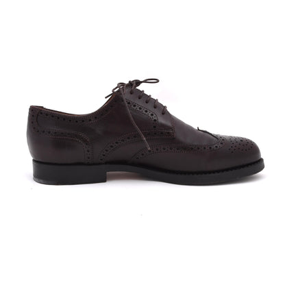 Lederer Brogue Shoes Size42 - Bordeaux