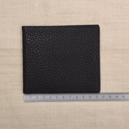 NOS Scotch Grain Leder Brieftasche - Schwarz