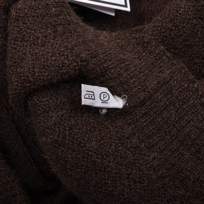 Lemmermayer Vienna 100% Prime Alpaca Sweater Vest/Waistcoat Made in Austria - Brown