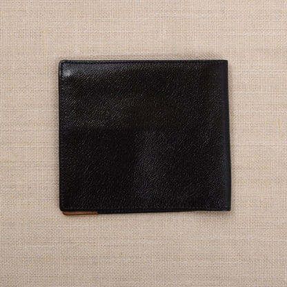 NOS Baumgartner am Graben Wien Feat. 1/10 9kt Gold Leather Wallet - Black
