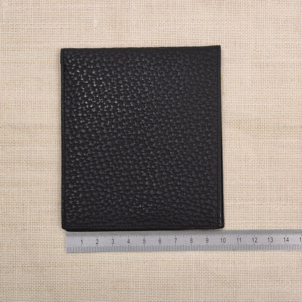 NOS Scotch Grain Leder Brieftasche - Schwarz