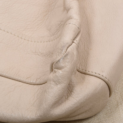 The Bridge Ledertasche Made in Italy – Cremeweiß