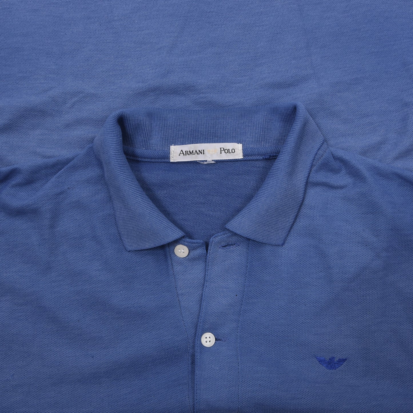 Vintage Armani 2x Polo Shirts  ca. 52.5-54.5cm - Blue/Teal