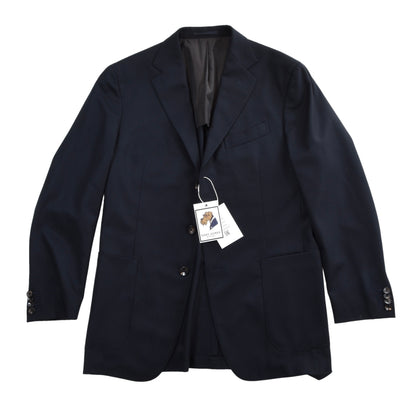 Boglioli Wool Jacket Size 48 Chest ca. 52cm - Navy Blue