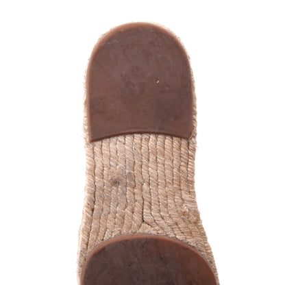 Aurelien Wildleder Espadrilles 'Beachside Loafers' Größe 41 – Tabakbraun