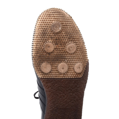 Bally Free M Leder-Sneaker Größe 8 1/2E – Navyblau