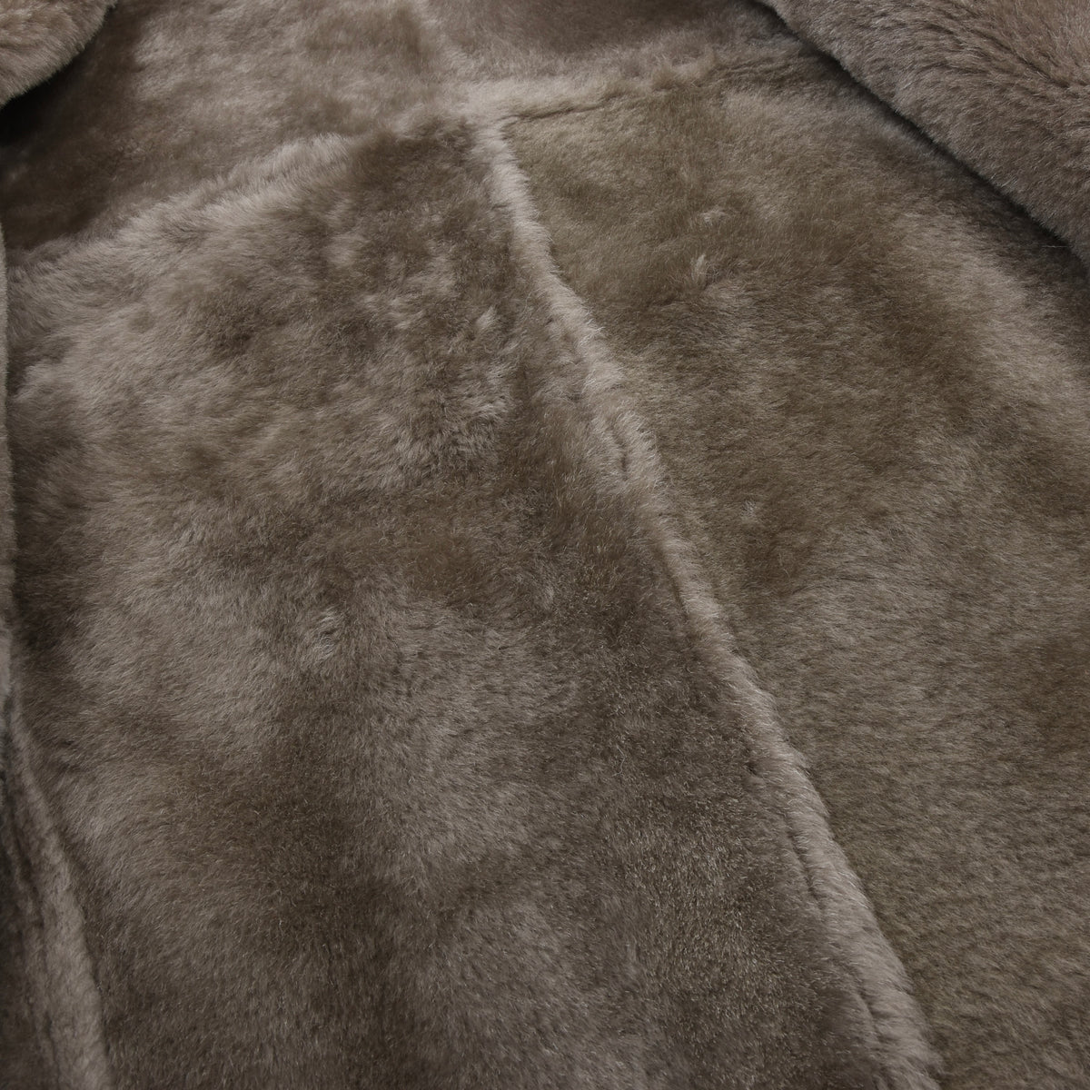 Vintage Lazaride Jacke aus spanischem Shearling, Größe 50 - Taupe