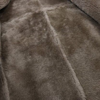 Vintage Lazaride Jacke aus spanischem Shearling, Größe 50 - Taupe
