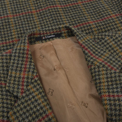 Vintage DAKS London Tweed Sakko Gr. 50 Made in the UK