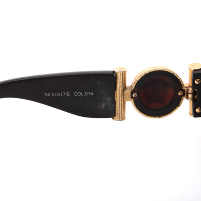 Vintage Gianni Versace Sonnenbrille Mod. 617/B Col. 915 - Braun & Gold