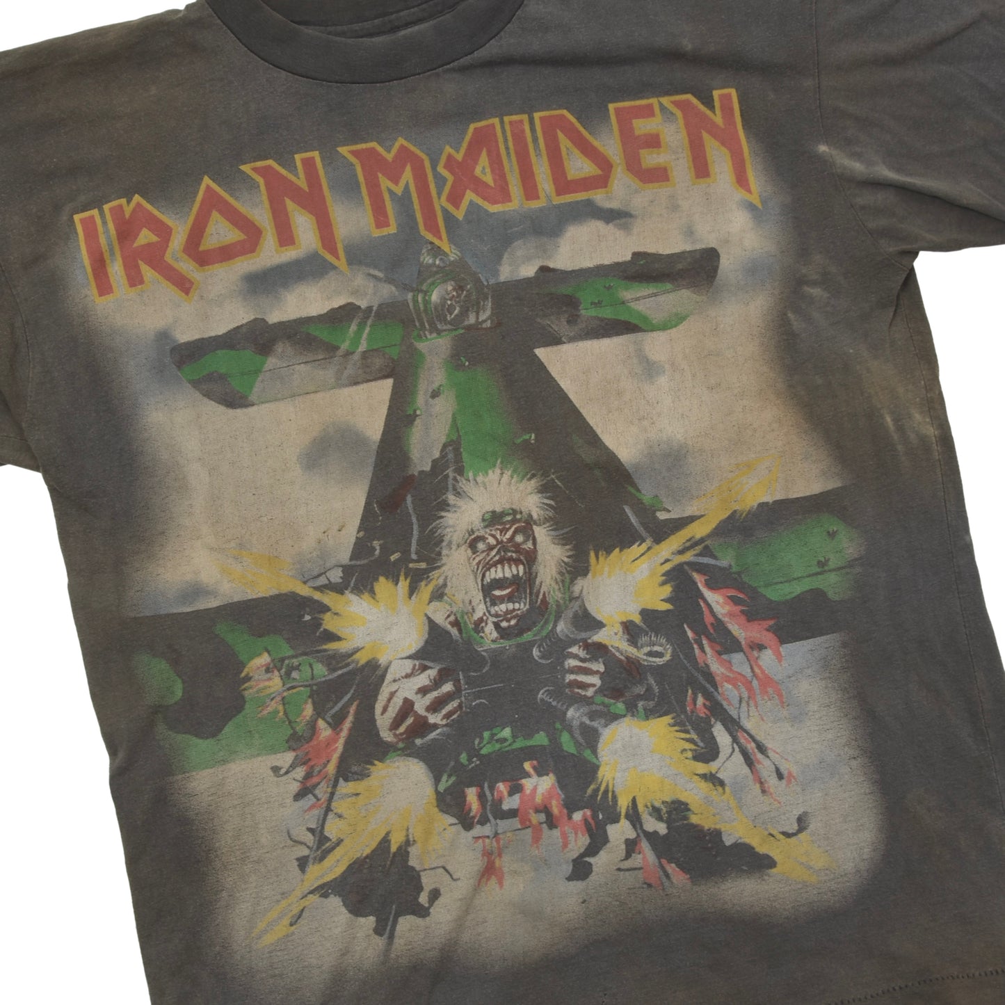 Iron Maiden 1990 T-Shirt ca. 54,5cm - Tailgunner