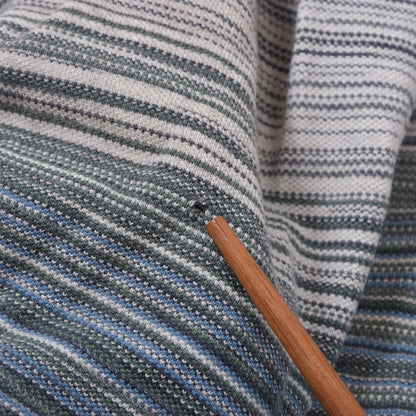 Missoni Polo Shirt Size L ca. 54.5cm - Blue Stripe