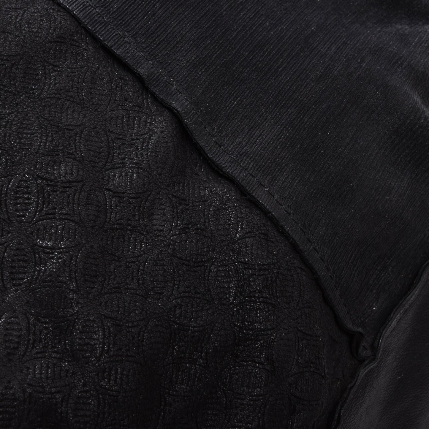 AS 98 Ledertasche ca. 40cm - Schwarz