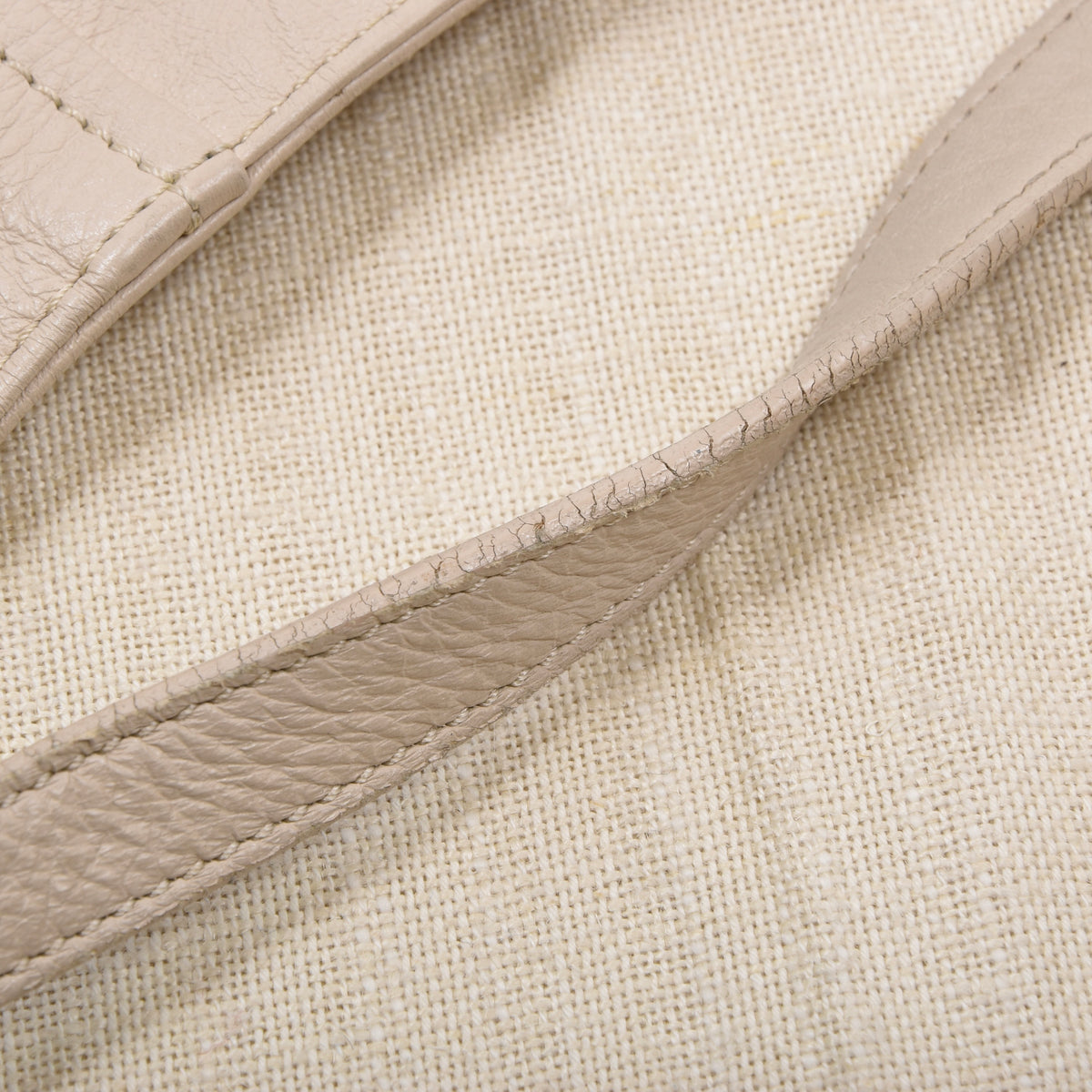 The Bridge Ledertasche Made in Italy – Cremeweiß