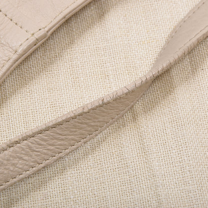 The Bridge Ledertasche Made in Italy – Cremeweiß