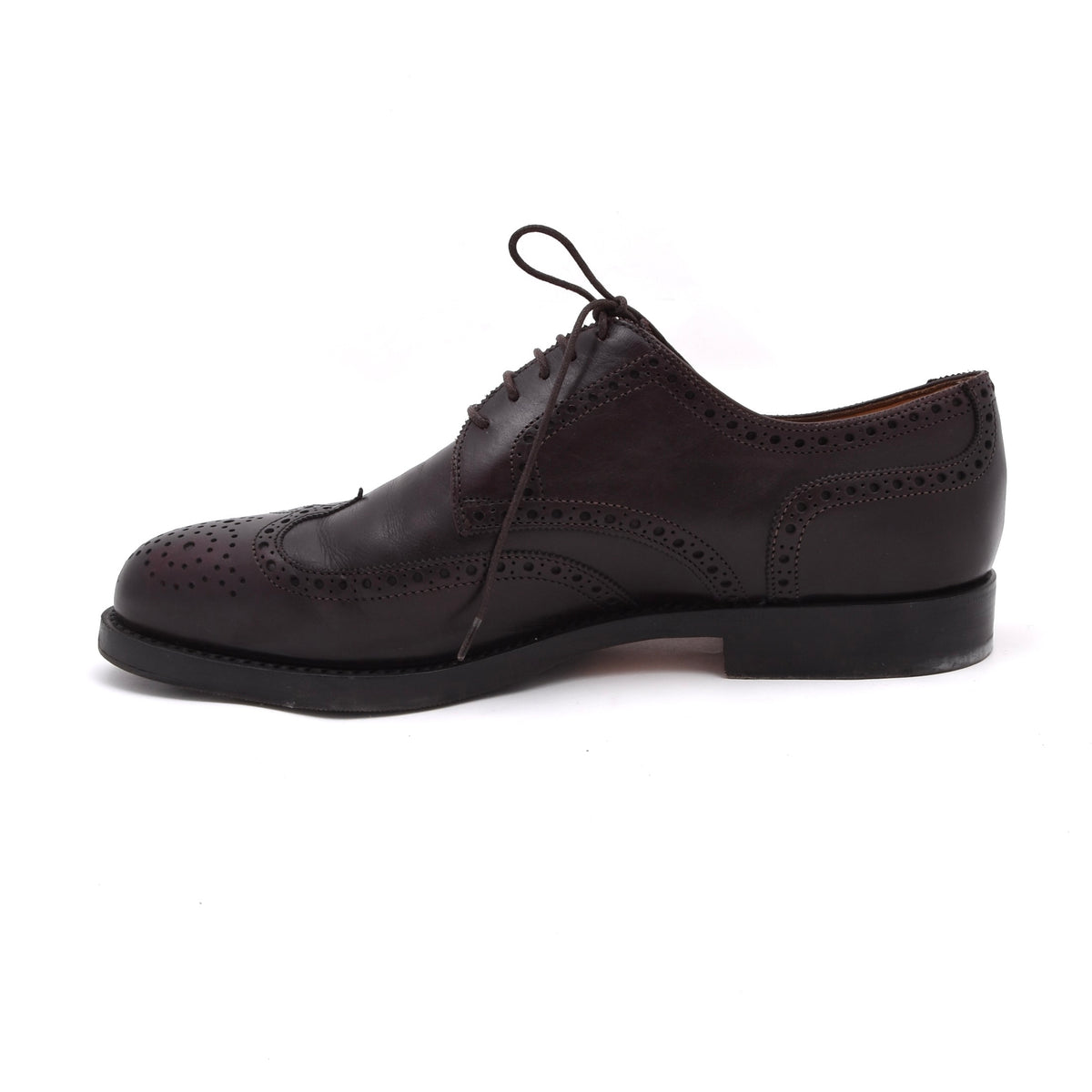 Lederer Brogue Shoes Size42 - Bordeaux