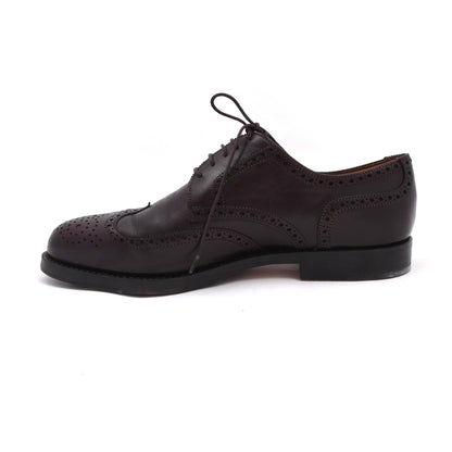 Lederer Brogue Shoes Size42 - Bordeaux