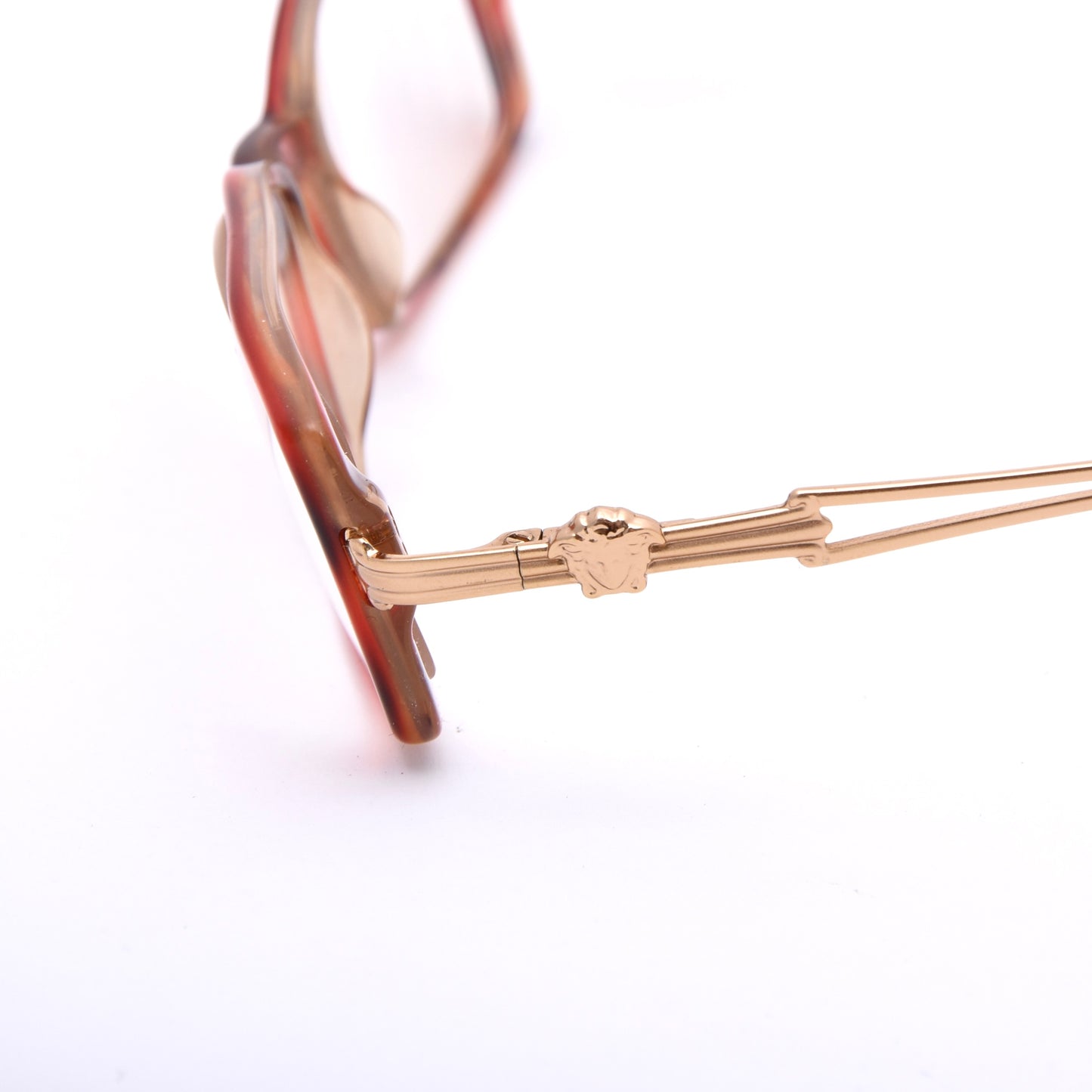Versace Metallgestell Modell 3010 – Gold & Orange
