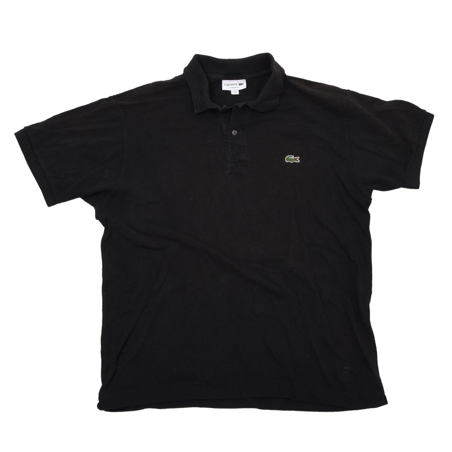 Polo Ralph Lauren & Lacoste 2x Polo Shirts Size XL ca. 56.5cm - Black & White