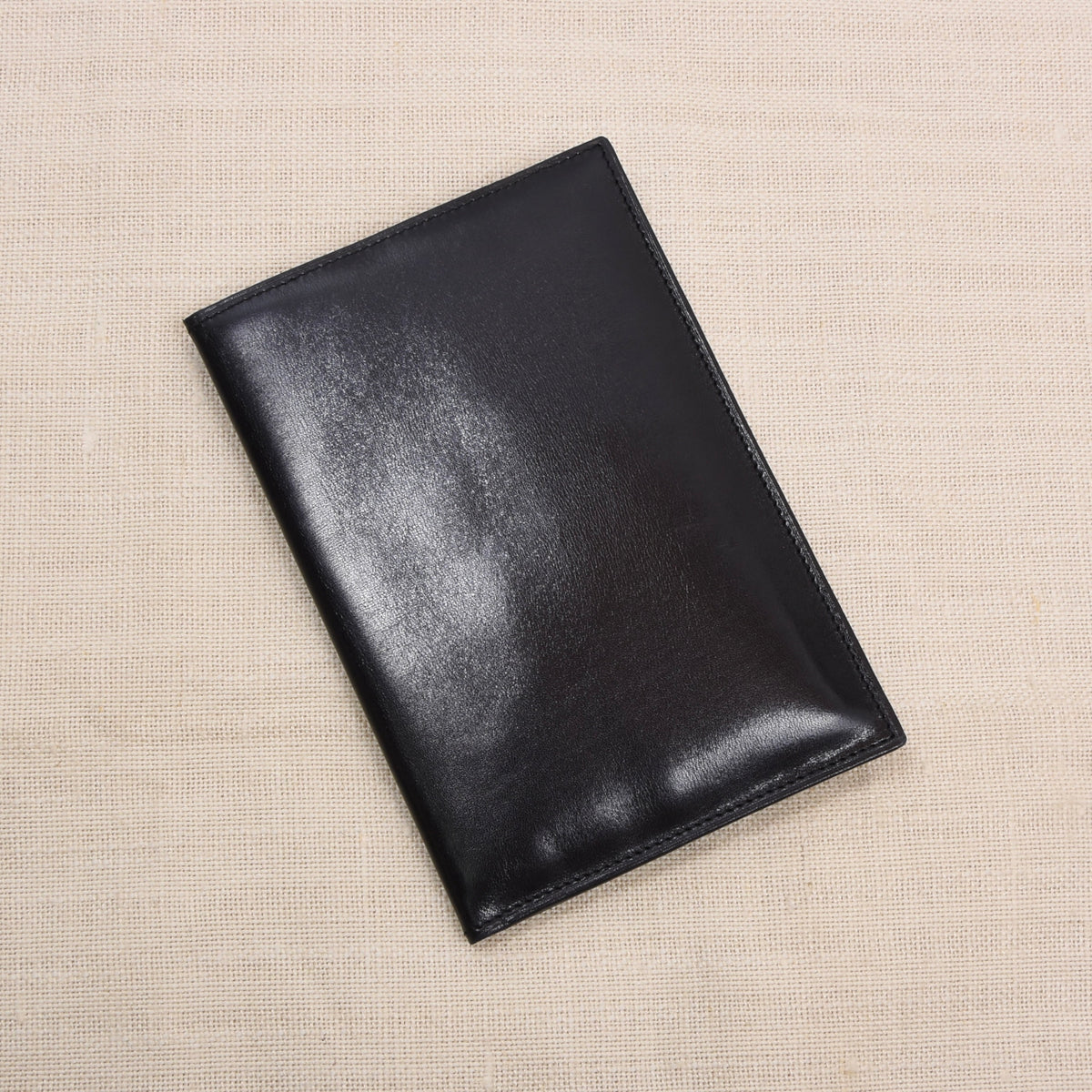NOS Luxury Buttersoft Leather Travel Wallet - Black