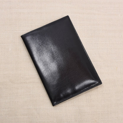 NOS Luxury Buttersoft Leather Travel Wallet - Black