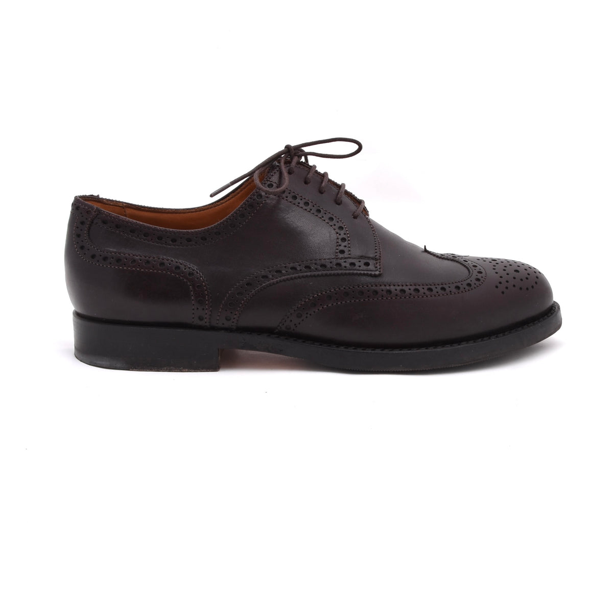 Lederer Brogue Shoes Size42 - Bordeaux
