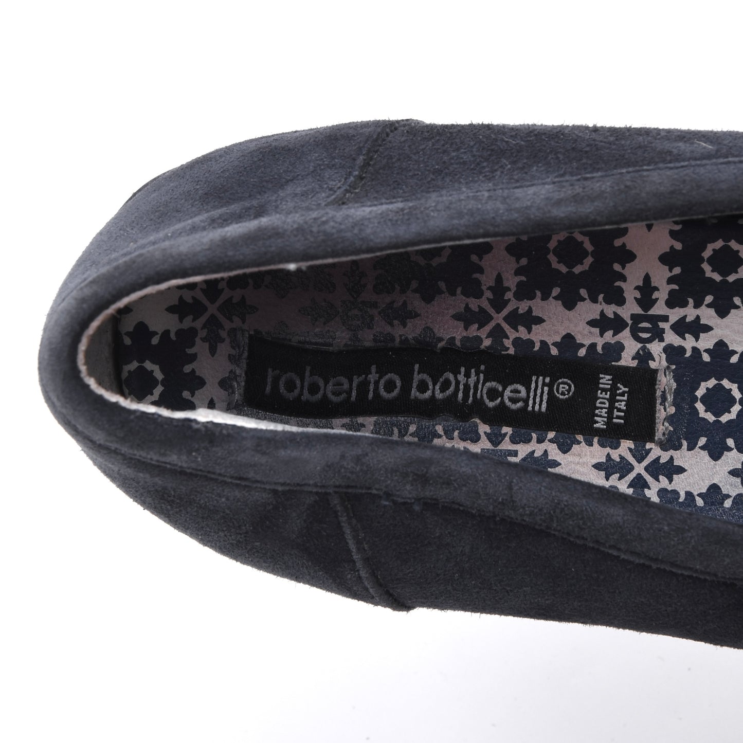 Roberto Botticelli Suede Loafers Size  41 - Blue