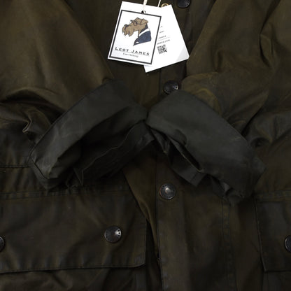 Barbour Beaufort Jacke gewachst A150 Größe C48/122 cm - Grün