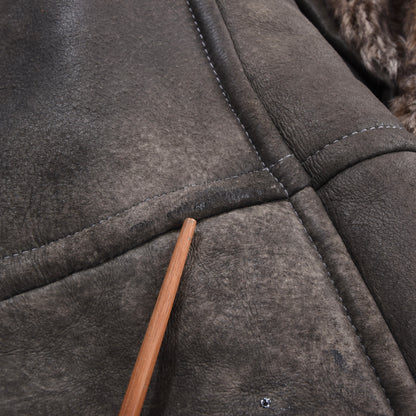 Adarcrea Shearling Buttersoft Coat Size 50 Chest ca. 59cm