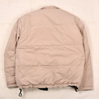 Vintage Polo Ralph Lauren Reversible Daunen Pufferjacke Gr. M - Beige/Schwarz