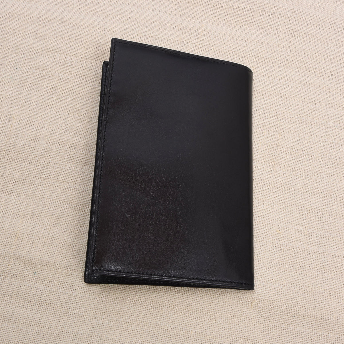 NOS Luxury Buttersoft Leather Travel Wallet - Black