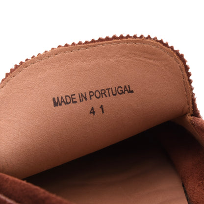 Aurelien Wildleder Espadrilles 'Beachside Loafers' Größe 41 – Tabakbraun