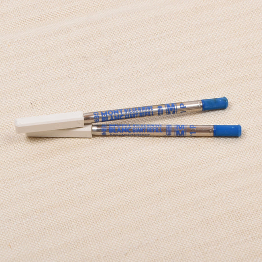 Vintage Montblanc Giant Refills x2 871P - Blue