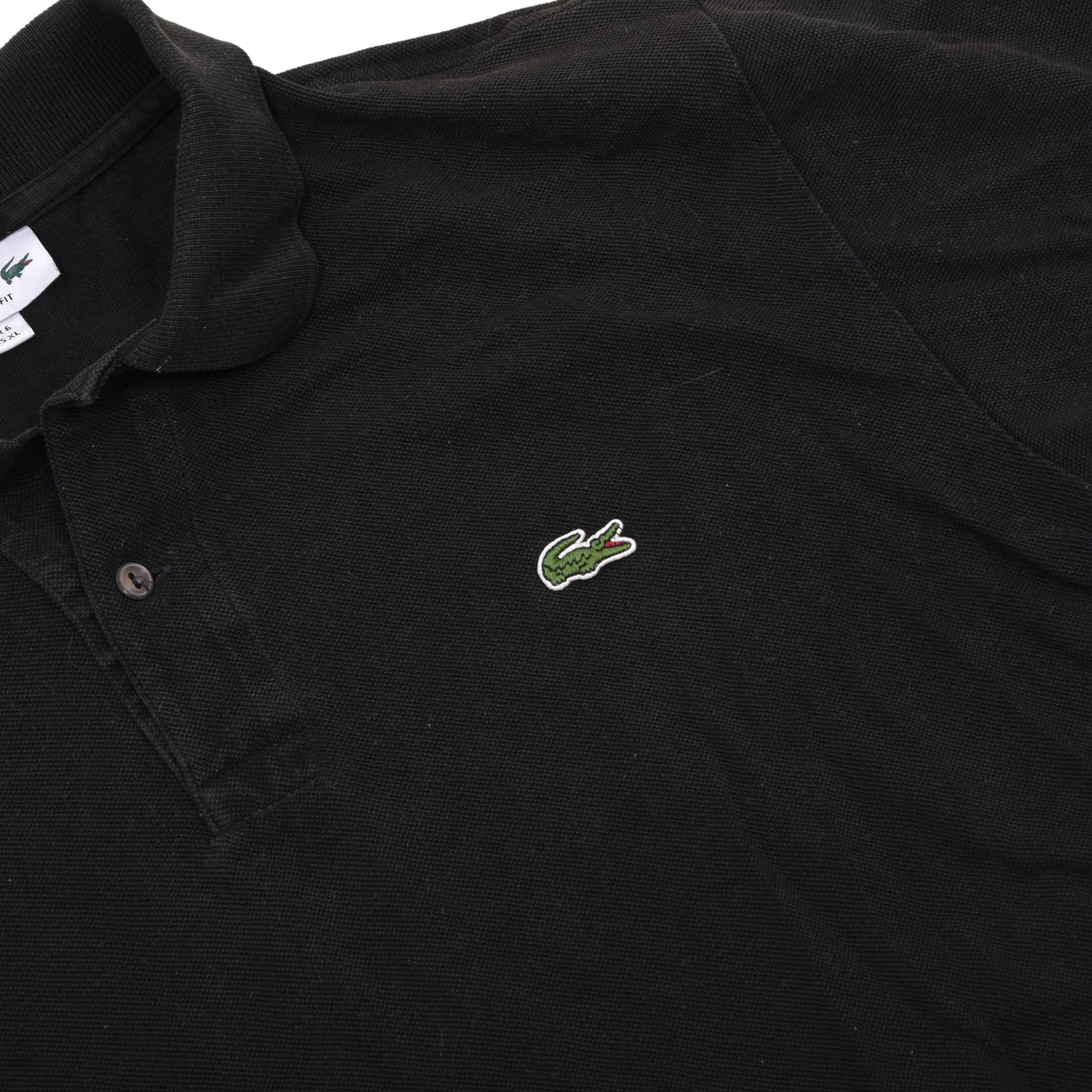 Polo Ralph Lauren & Lacoste 2x Polo Shirts Size XL ca. 56.5cm - Black & White