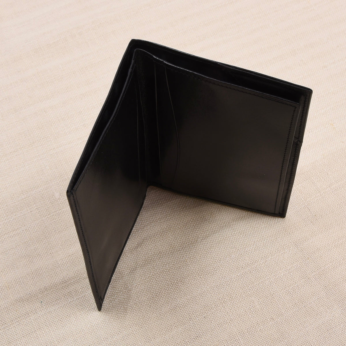 NOS Luxury Buttersoft Leather Travel Wallet - Black