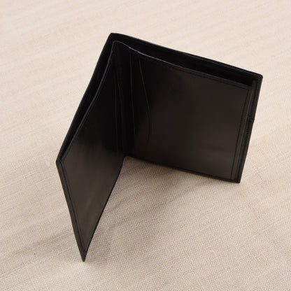 NOS Luxury Buttersoft Leather Travel Wallet - Black