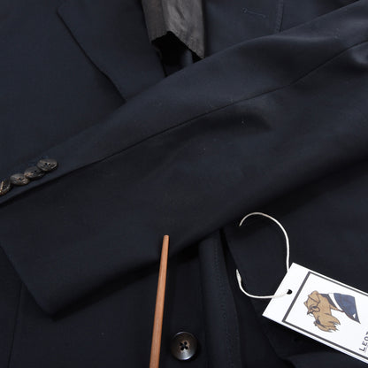 Boglioli Wool Jacket Size 48 Chest ca. 52cm - Navy Blue