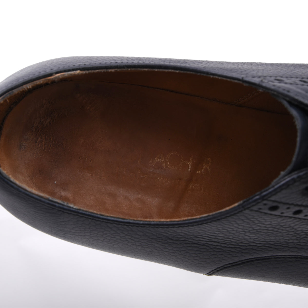 Handmacher Holzgenagelt Shoes Size 8 - Blue