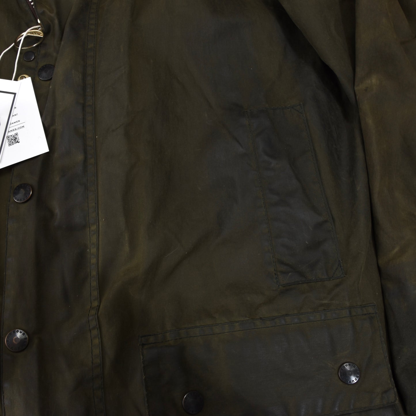 Barbour Beaufort Jacke gewachst A150 Größe C48/122 cm - Grün